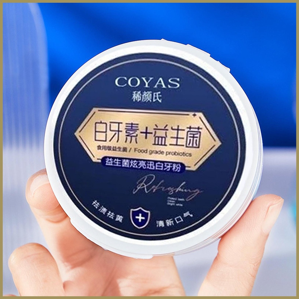 Bột Tẩy Vết Răng Tự Nhiên Màu Sắc Tươi Sáng paca3vn