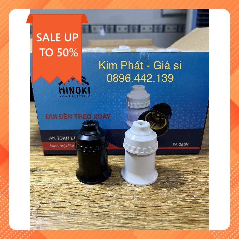 Đui đèn xoáy trắng, đen MHL Chính Hãng Việt Nam, đuôi E27