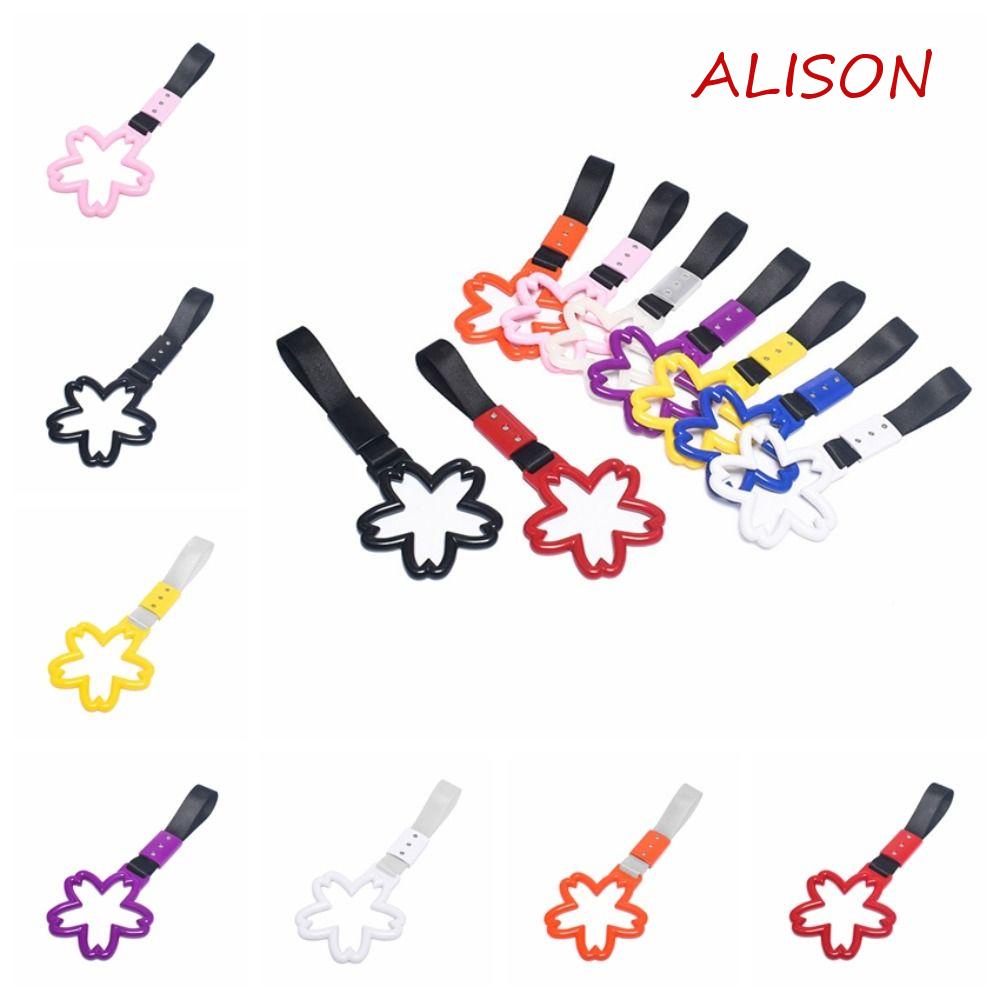 Alison Dây Treo Tay Cầm Cảnh Báo Tự Động Bằng Nhựa Màu Bạc / Đen Nhiều Màu Tùy Chọn Trang Trí Xe Hơi