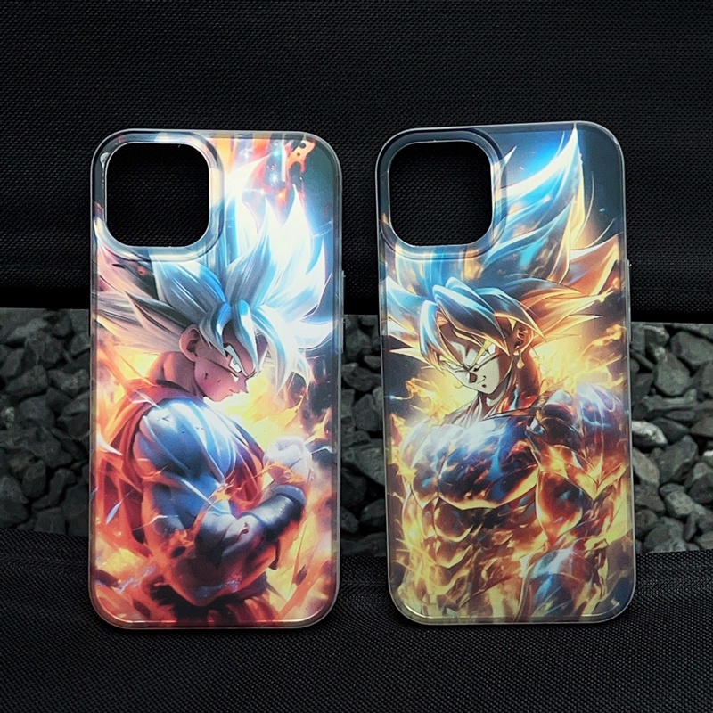 Ôp Điện Thoại Họa Tiết Hoạt Hình dragon ball Cho iphone 11 14 13 12 pro max Ốp