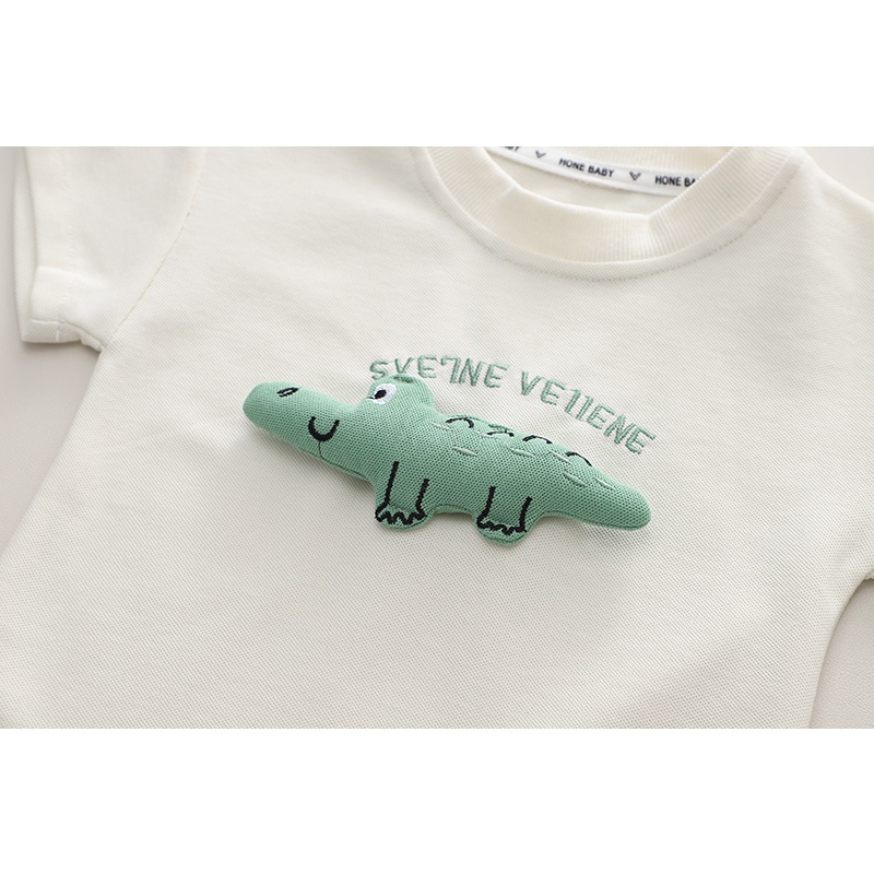 Bộ Quần Áo Gồm 2 Món Áo Thun cotton Mùa Hè Và Quần Ngắn Dành Cho Trẻ Em