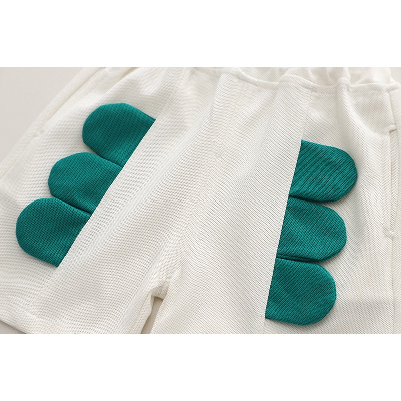 Bộ Quần Áo Gồm 2 Món Áo Thun cotton Mùa Hè Và Quần Ngắn Dành Cho Trẻ Em