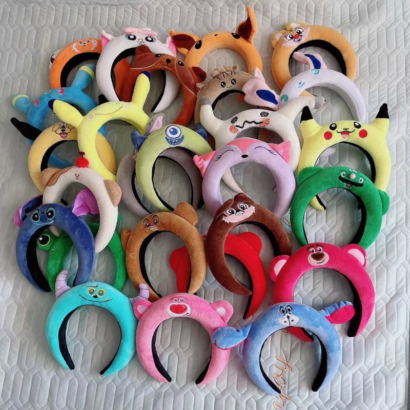 Băng Đô Cài Tóc Hình Thú Hoạt Hình Dễ Thương Phong Cách Hàn Quốc