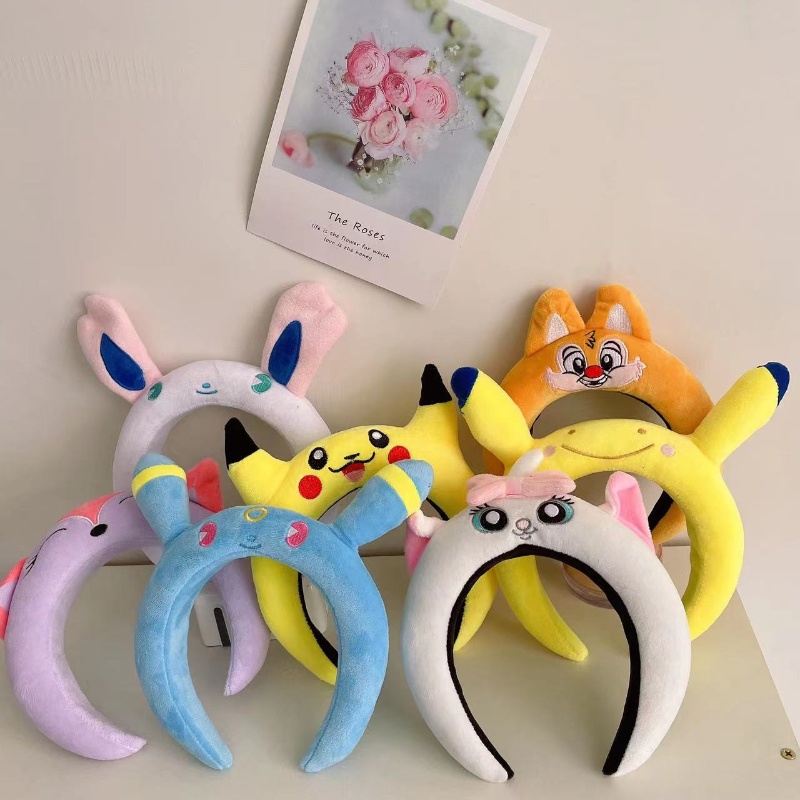 Băng Đô Cài Tóc Hình Thú Hoạt Hình Dễ Thương Phong Cách Hàn Quốc