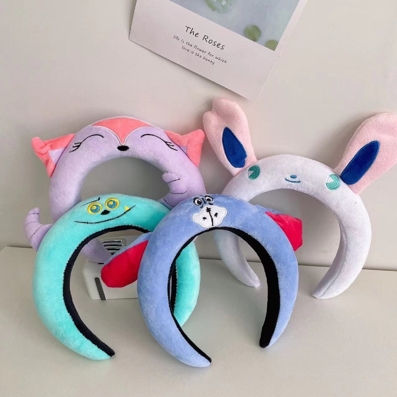 Băng Đô Cài Tóc Hình Thú Hoạt Hình Dễ Thương Phong Cách Hàn Quốc