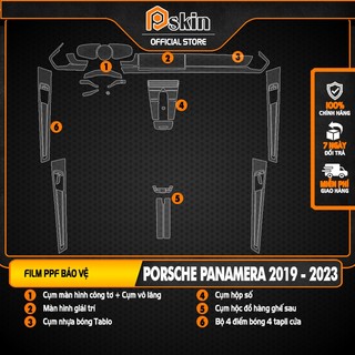Dán Film PPF bảo vệ nội thất xe Porsche Panamera 2018-2023
