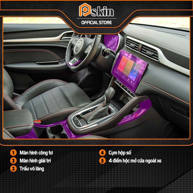 Dán Film PPF bảo vệ nội thất xe MG-ZS-2022-2023