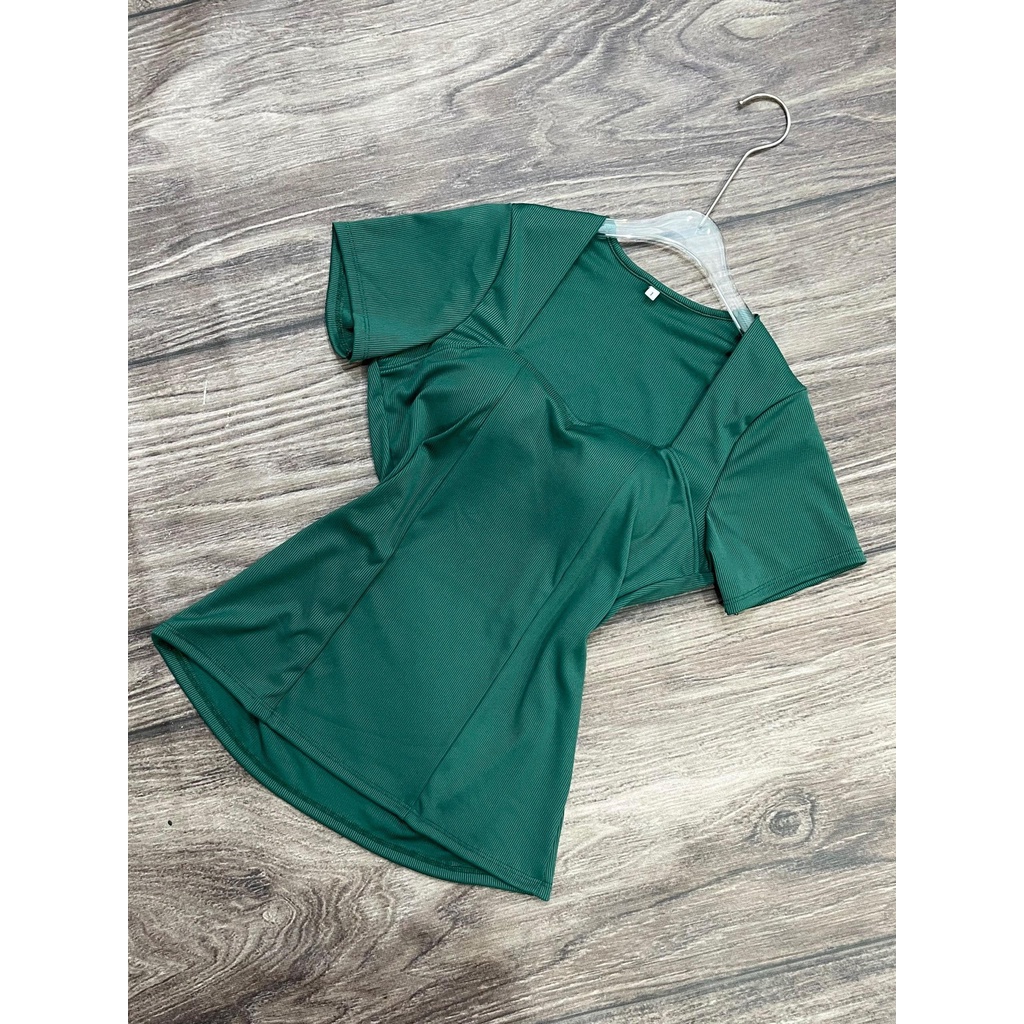 Thời Trang Bigsize Áo Thun Có Mút Vải Thun Tăm Lạnh QC 50 - 100Kg Dễ Thương