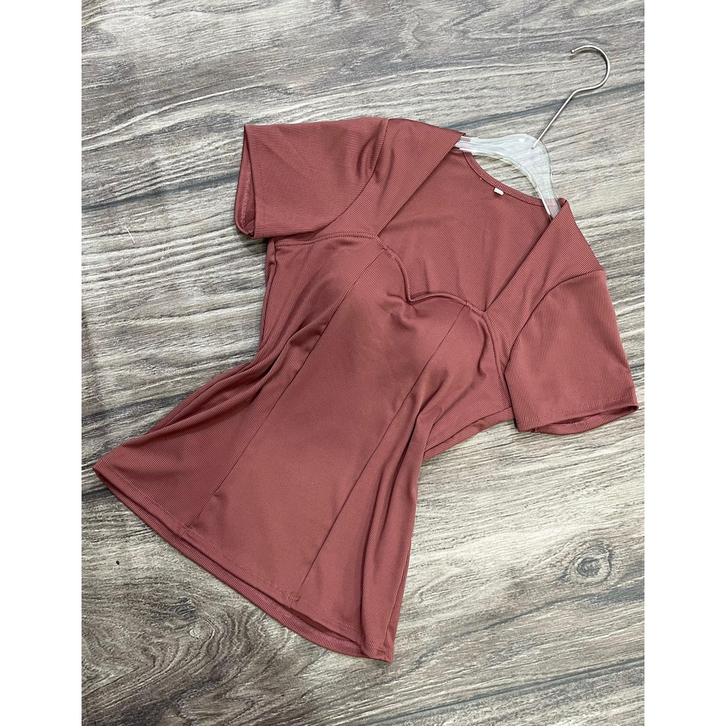 Thời Trang Bigsize Áo Thun Có Mút Vải Thun Tăm Lạnh QC 50 - 100Kg Dễ Thương