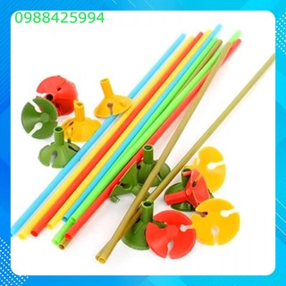 Que bóng bay dài 27cm set gồm 100 que