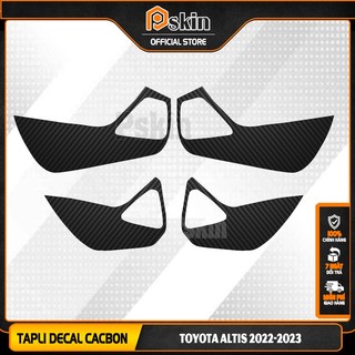 Dán Tapli bảo vệ cửa Toyota Altis 2022-2023 chống xước, chống va đập