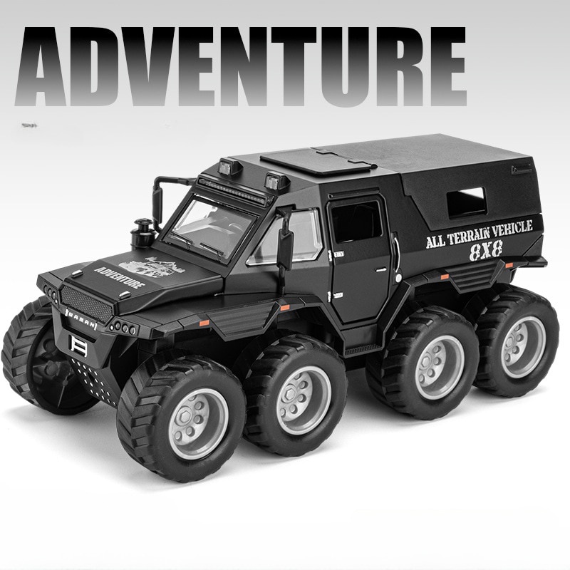 Mô hình xe Nga Avtoros Shaman 8x8 1:32 MiniAuto