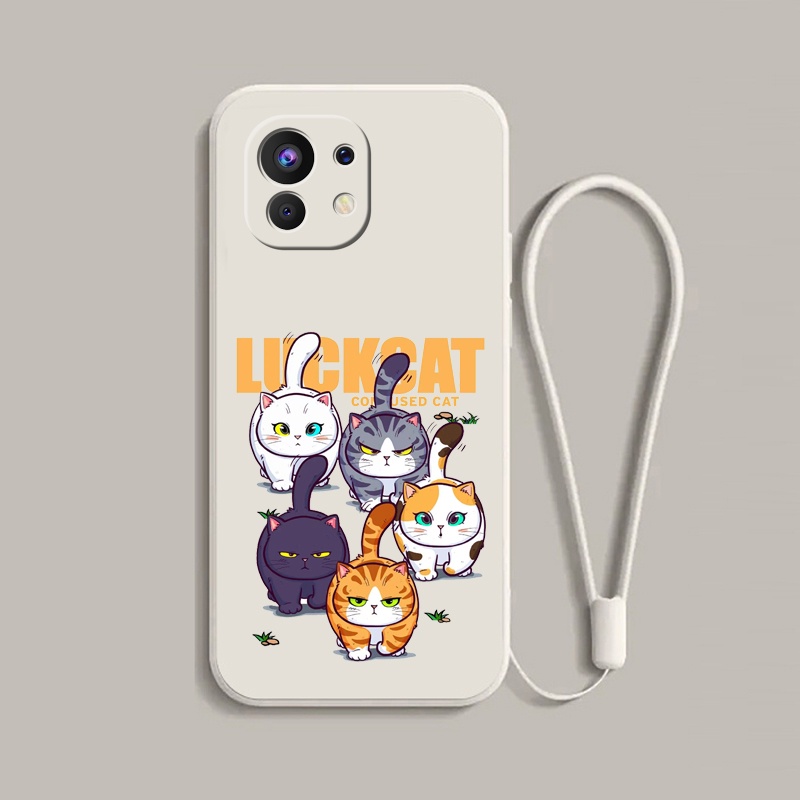 Ốp Điện Thoại tpu Mềm Hình Mèo Hoạt Hình Cho xiaomi 11 lite xiaomi 11 lite 5g ne mi 11 lite mi 11 lite 5g c_a8