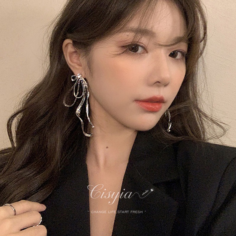 Hoa Tai Hình Bướm Đính Đá zircon Ngọt Ngào Cho Nữ