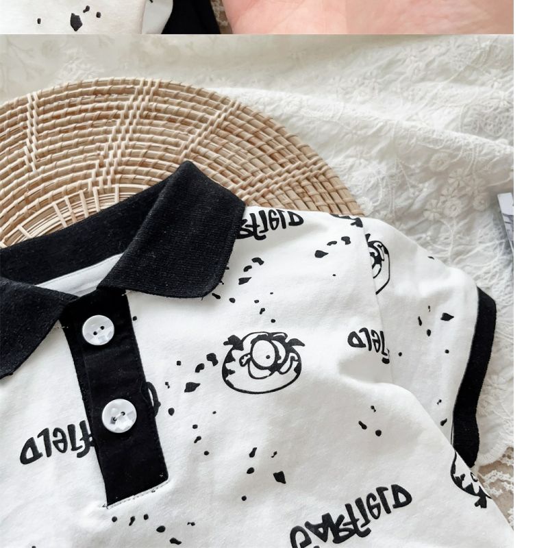 Bộ Áo Liền Quần Tay Ngắn Thời Trang Mùa Hè 2023 Dành Cho Bé Trai