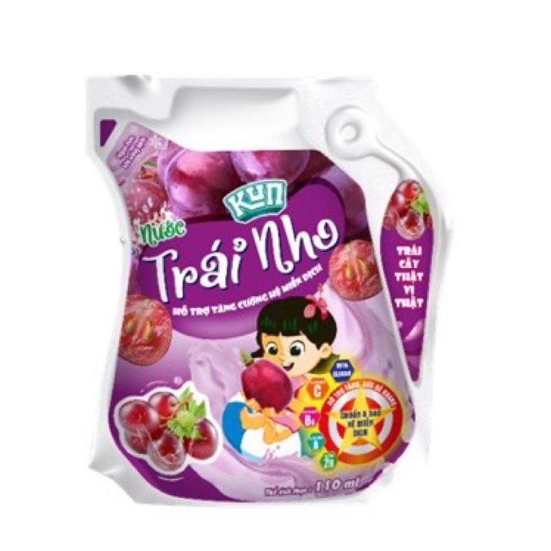 Sữa kun túi 110ml