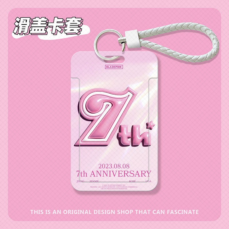 Hộp Đựng Thẻ id / Thẻ id / Thực Phẩm Họa Tiết graffiti blackpink merchandise