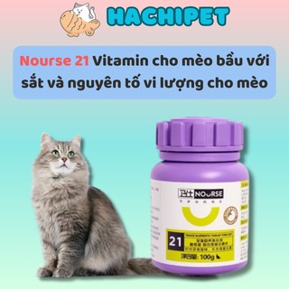Nourse 21 Vitamin cho mèo bầu với sắt và nguyên tố vi lượng cho mèo