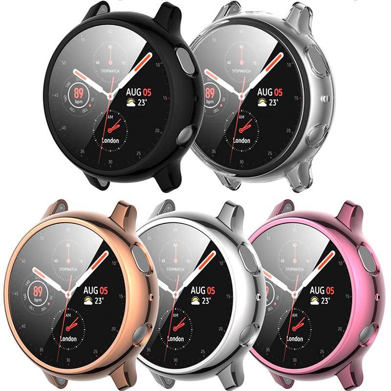 Bộ Ốp Bảo Vệ Bằng tpu + Miếng Dán Bảo Vệ Màn Hình Cho Đồng Hồ samsung active 2 44mm 40mm / galaxy watch galaxy watch 46mm gear s3
