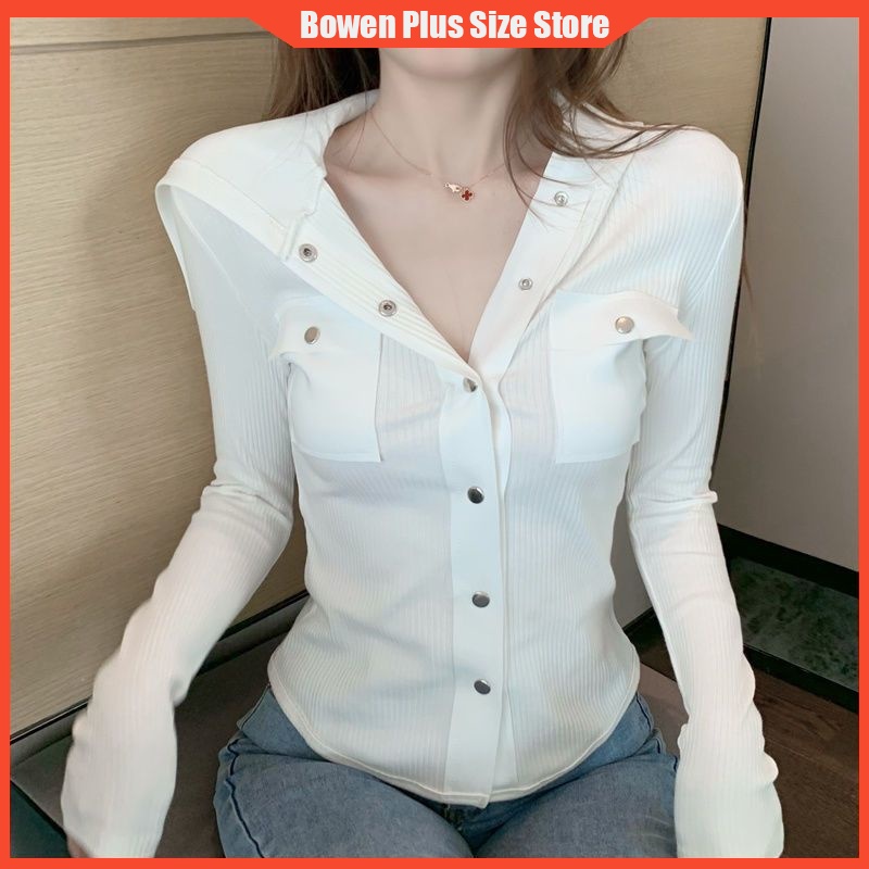 Áo Khoác cardigan Ngắn Có Mũ Trùm Màu Trơn Cỡ m-4xl Thời Trang Thu Đông Cho Nữ 40-100kg