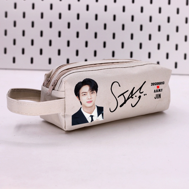 Bts Hộp Bút In Hình Ngôi Sao Phong Cách Hàn Quốc Cho Học Sinh sunart