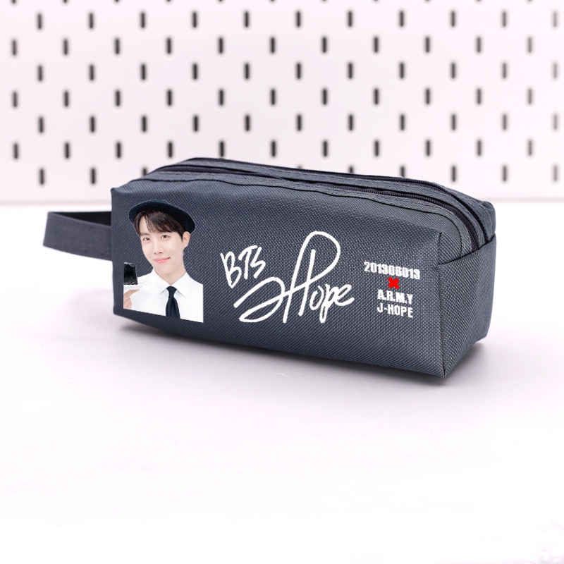 Bts Hộp Bút In Hình Ngôi Sao Phong Cách Hàn Quốc Cho Học Sinh sunart