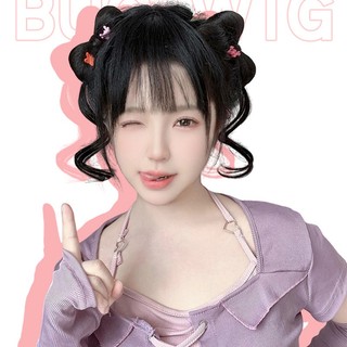 1 Cặp Tóc Giả Thắt Nơ