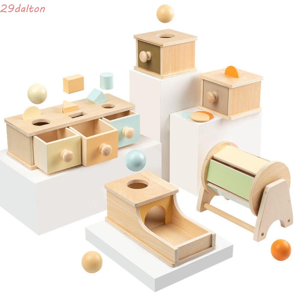 Dalton 1 Bộ Hộp Ngăn Kéo Tròn Đựng Bánh Macaron Phát Triển Hạng Nặng Chơi game