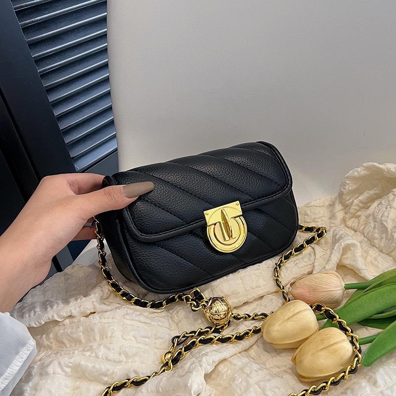 Túi xách nữ,Túi dây chuông hàng QC size 18 da mềm xịn sò - Tyvely