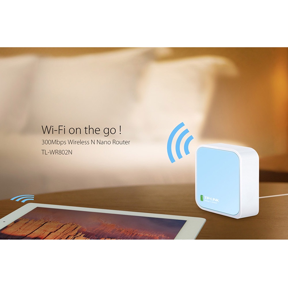 Thiết Bị Phát wifi Không Dây tpl-wr802n 300mbps