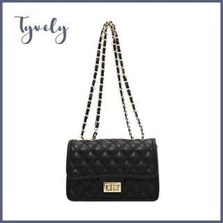 Túi xách nữ, Túi trám 3 ngăn size 21 da pu trơn basic - Tyvely