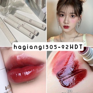 Son bóng bbia glow lip tint màu 004 màu đỏ gạch son bbia bóng 04 đỏ gạch