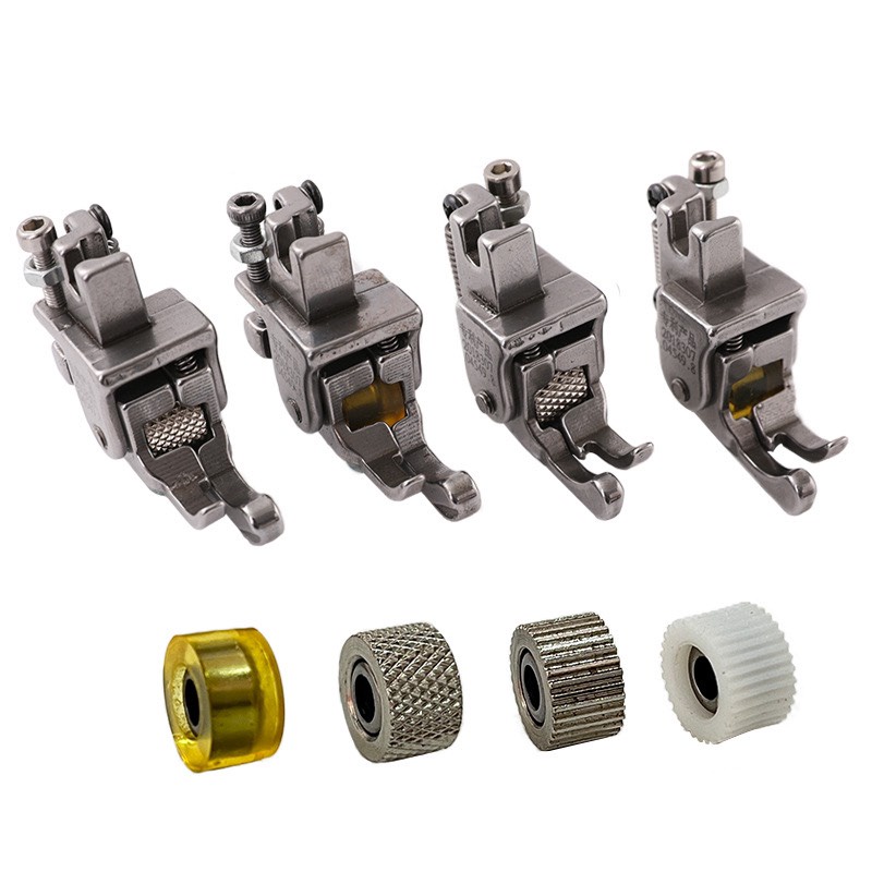 Chân vịt MÍ bánh xe chống nhăn dùng cho máy may 1 kim công nghiệp