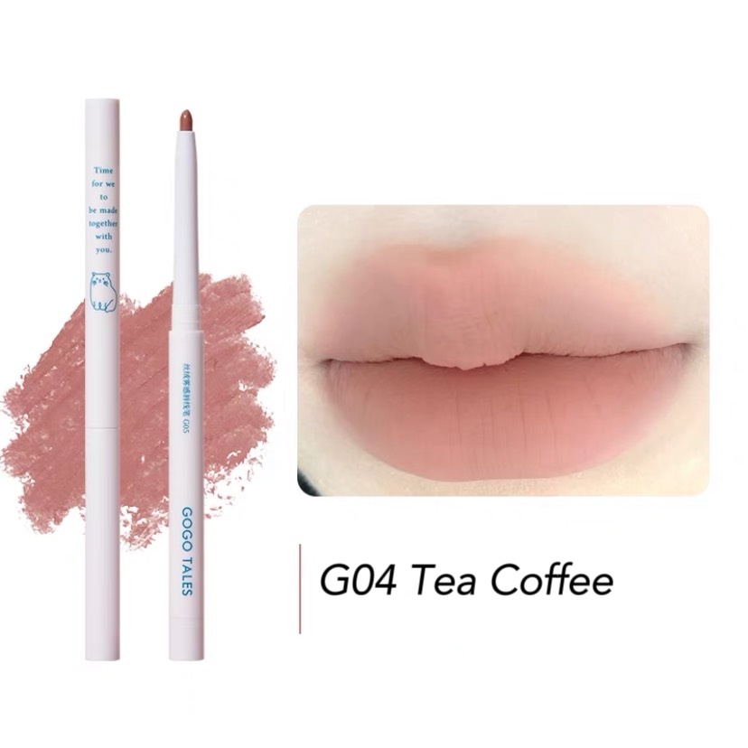 Bút Chì Kẻ Viền Môi GOGO TALES Velvel Fog Lipliner GT531 hiệu ứng 3D môi siêu xinh