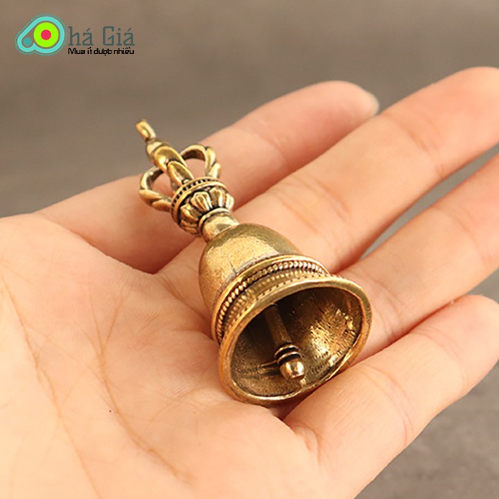 Móc Khóa Cao Cấp Chuông Mini Vật Phẩm Phong Thủy Phong Cách Cổ Điển, Tinh Xảo, Đẹp, Chuông Gió, Treo Cửa Sổ, Balo,...