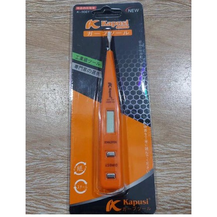 Bút thử và dò điện Kapusi K-9059 dò điện, đo đứt ngầm, đo thông mạch Bút dò điện tử Kapusi K-9061