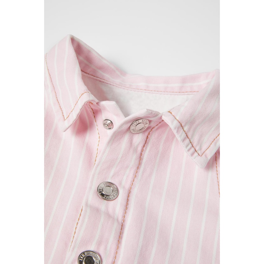 Áo sơ mi croptop Zara authentic