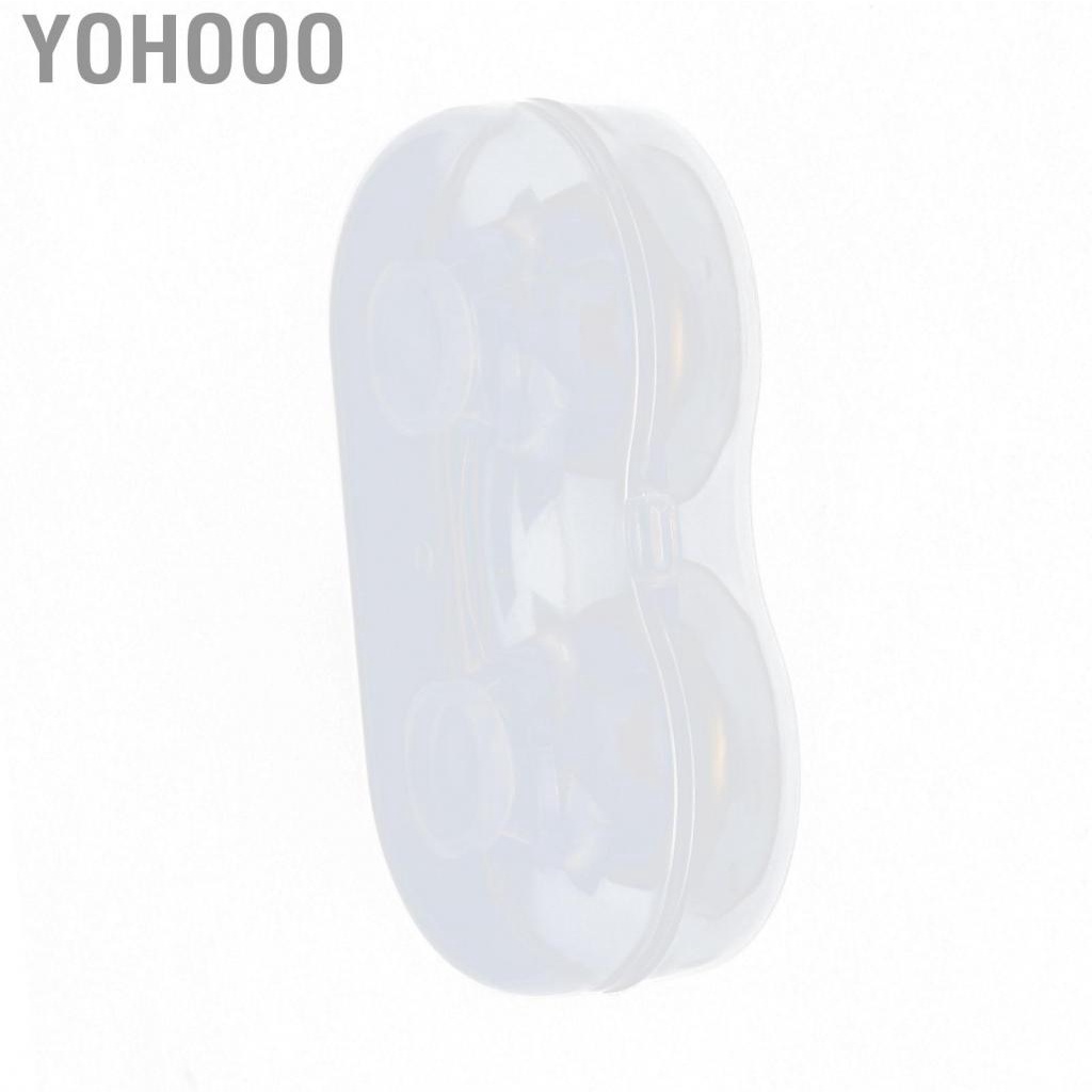 Yohooo Inverted Nipples Puller  Women Nipple Aspirator Integrated Solve Trouble Soft Silicone Large Suction for Daily Use Pregnant