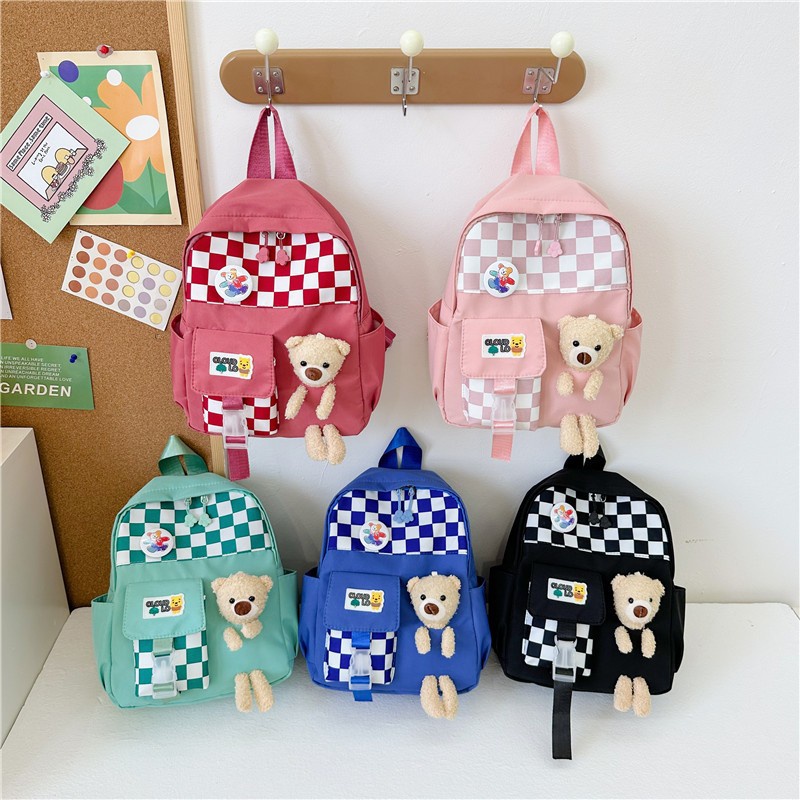 Dễ Thương Ba Lô Đi Học Họa Tiết Hoạt Hình Xinh Xắn Theo Phong Cách 2023