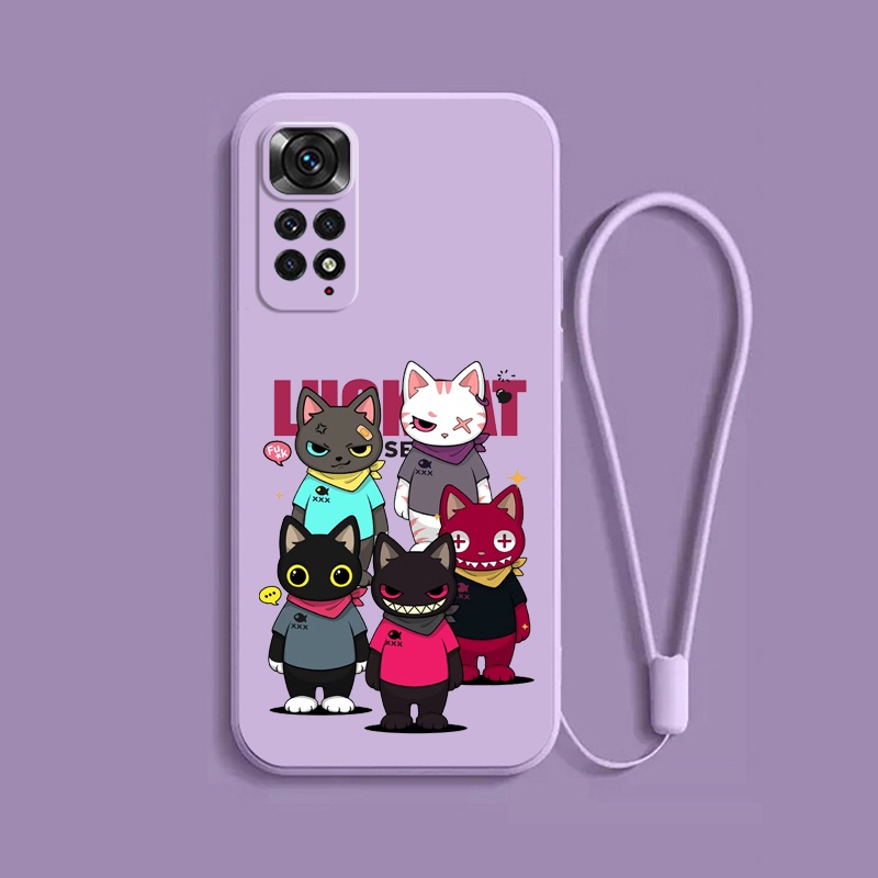 Ốp Điện Thoại tpu Mềm Hình Mèo Hoạt Hình Cho redmi note 11 pro 5g redmi note 11 redmi note 11s c_a8