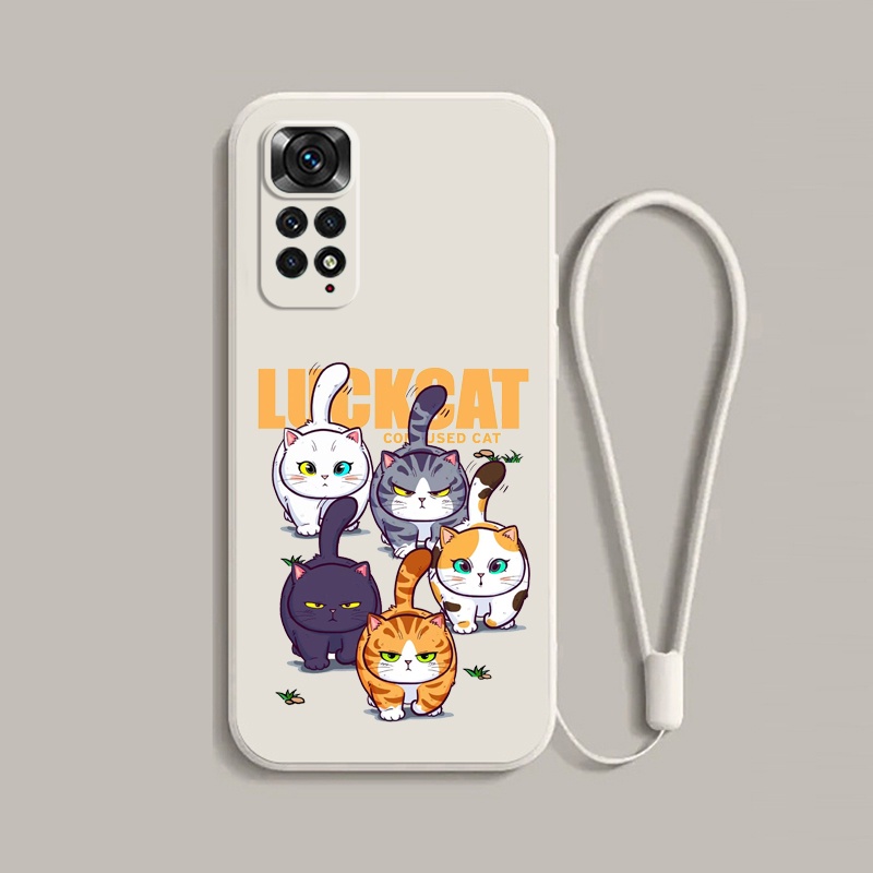 Ốp Điện Thoại tpu Mềm Hình Mèo Hoạt Hình Cho redmi note 11 pro 5g redmi note 11 redmi note 11s c_a8
