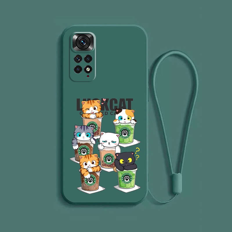 Ốp Điện Thoại tpu Mềm Hình Mèo Hoạt Hình Cho redmi note 11 pro 5g redmi note 11 redmi note 11s c_a8