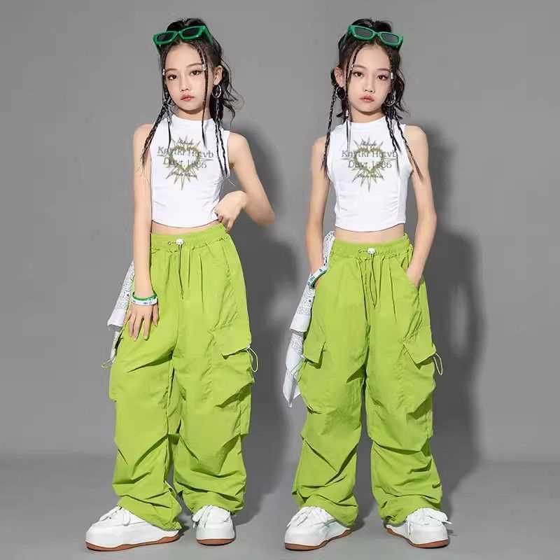 Bộ Trang Phục Nhảy hip hop Cá Tính Dành Cho Bé#039Bộ Quần Áo Phong Cách hip hop Thời Trang Cá Tính