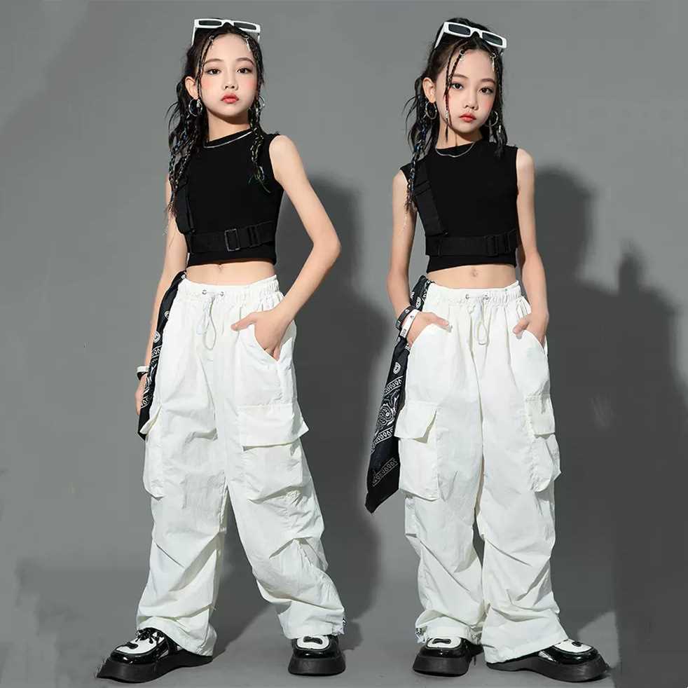 Bộ Trang Phục Nhảy hip hop Cá Tính Dành Cho Bé#039Bộ Quần Áo Phong Cách hip hop Thời Trang Cá Tính