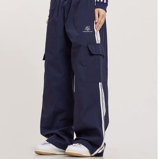 Quần cargo pants ống rộng kẻ sọc cạp chun thể thao năng động MQ097