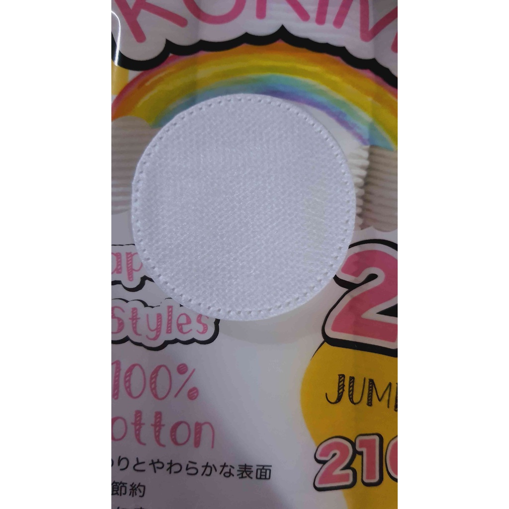 Bông Tẩy Trang Mihoo Kokimi 240 Miếng 100% Cotton Pads [Chính Hãng]