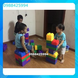 Đồ chơi xếp hình cỡ đại 45 chi tiết bền an toàn cho trẻ