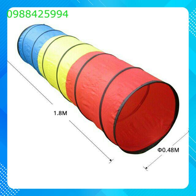 Ống chui ,hầm chui mầm non gấp gọn
