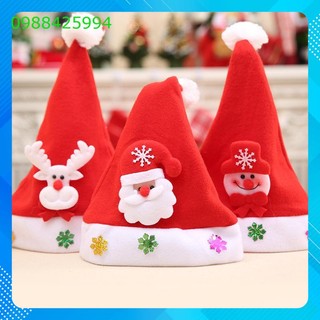 Set Combo 1 hộp quà 3D và mũ noel làm quà tặng giáng sinh cực xinh