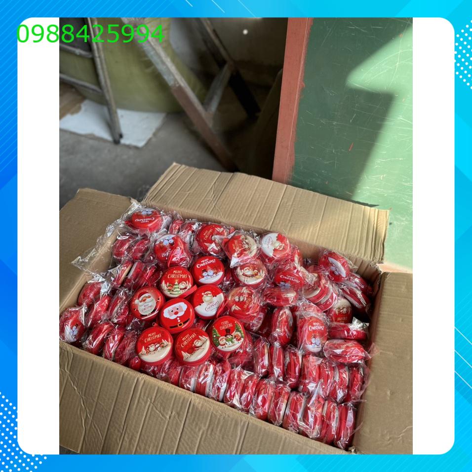 Ví Noel quà tặng mini dáng tròn đựng tai nghe ,cáp sạc điện thoại, chìa khóa, xinh xắn Hot Trending 2022